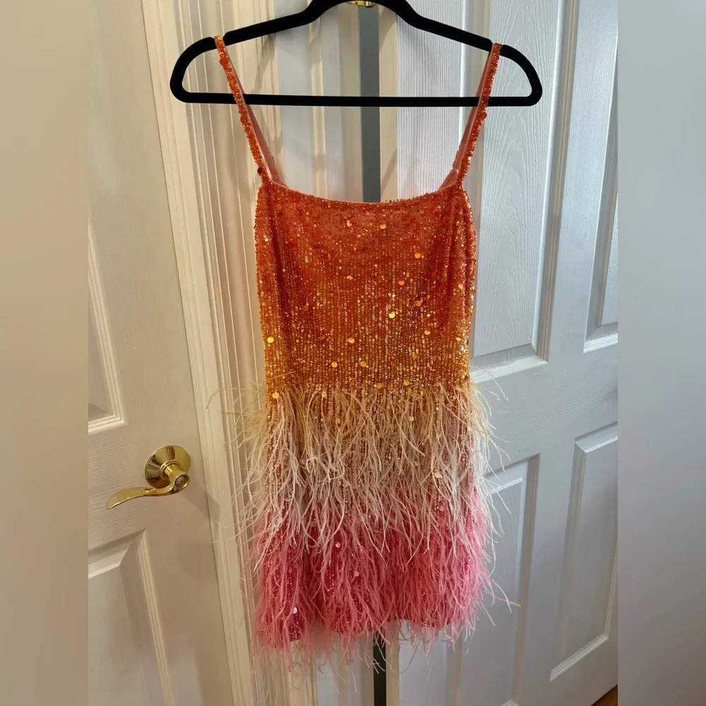 NADINE MERABI Cassie Sunset Dress sz XS NWT - Picture 8 of 11
